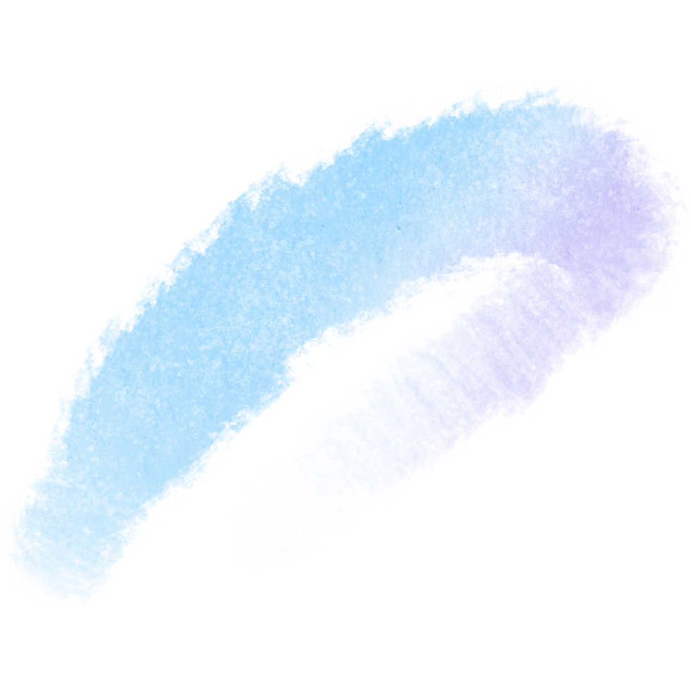 A rugged Pastel brush stroke with grunge elements and soft watercolor blending png