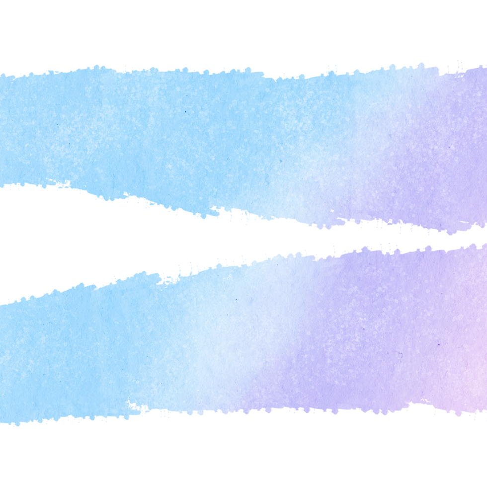 A Pastel brush stroke with rugged textures and a soft watercolor fade png