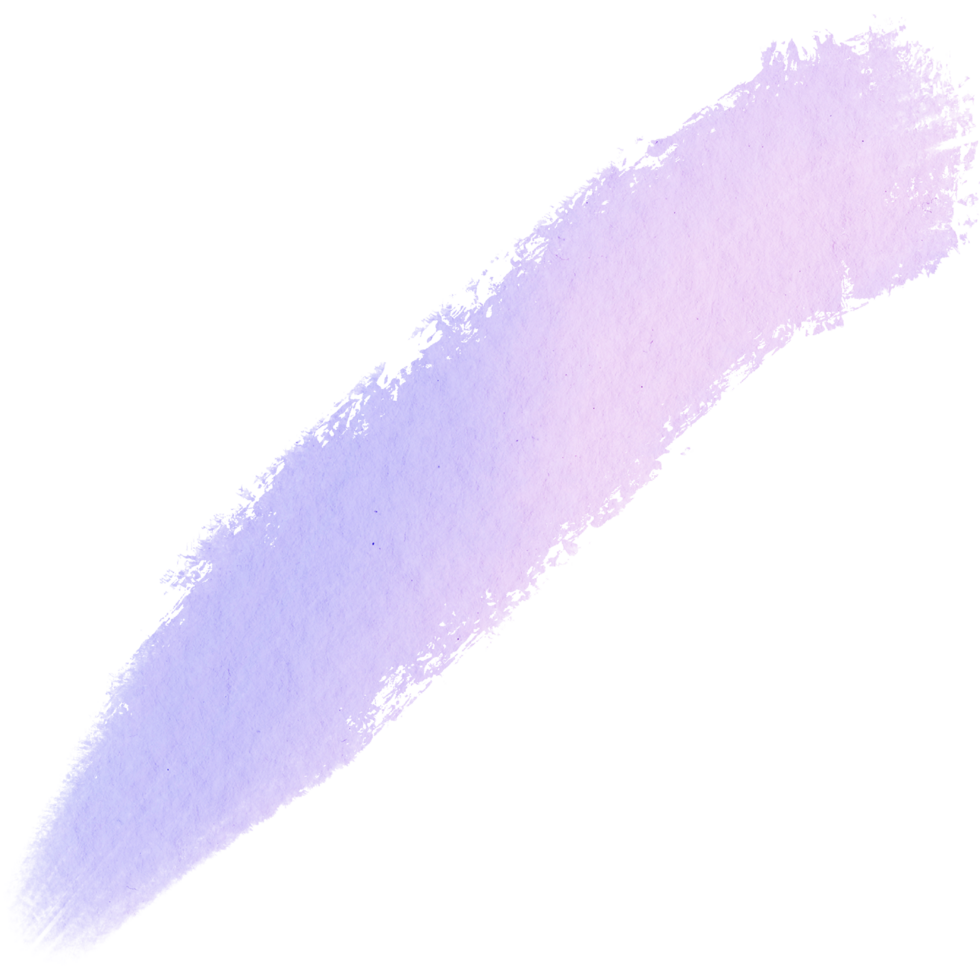 A textured Pastel stroke with grunge details and smooth watercolor blending png
