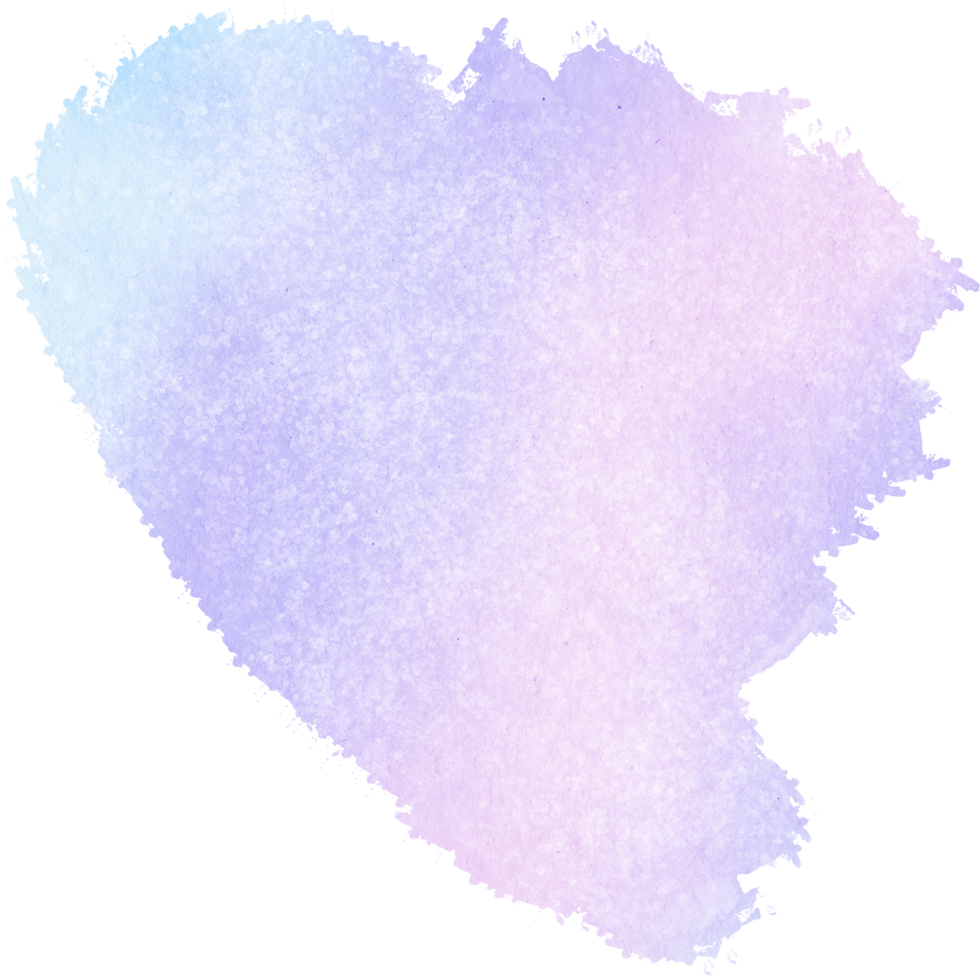 A rugged Pastel brush stroke with gritty textures and fluid watercolor blending png