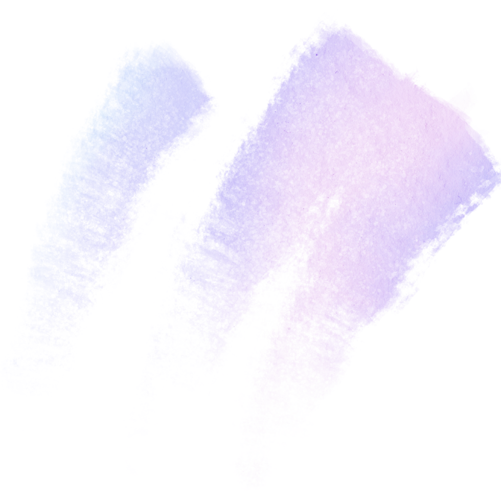 A rugged Pastel stroke blending gritty grunge textures with a soft watercolor fade png