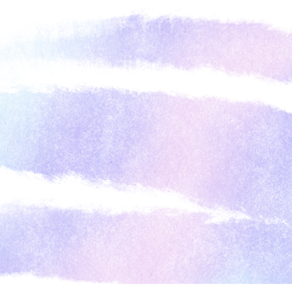 A rugged Pastel stroke with rough edges and seamless watercolor blending png