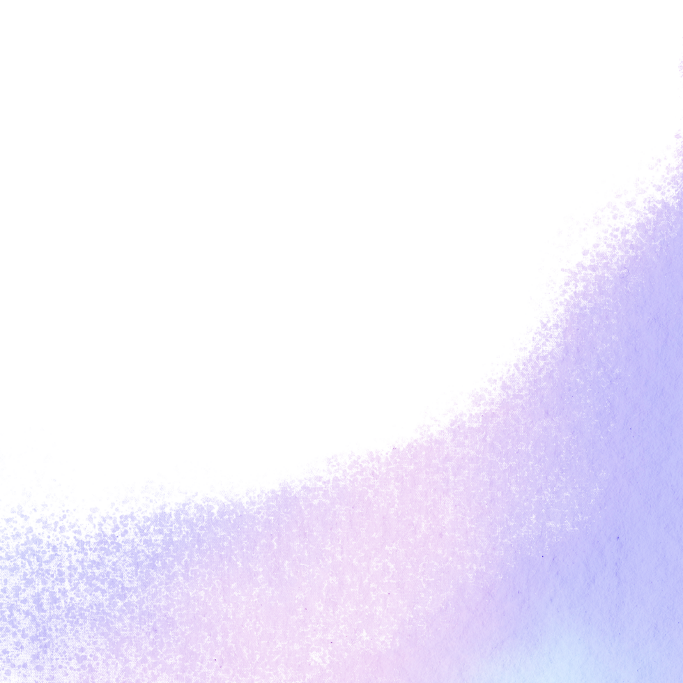 Pastel brush stroke with rough edges and seamless watercolor blending png
