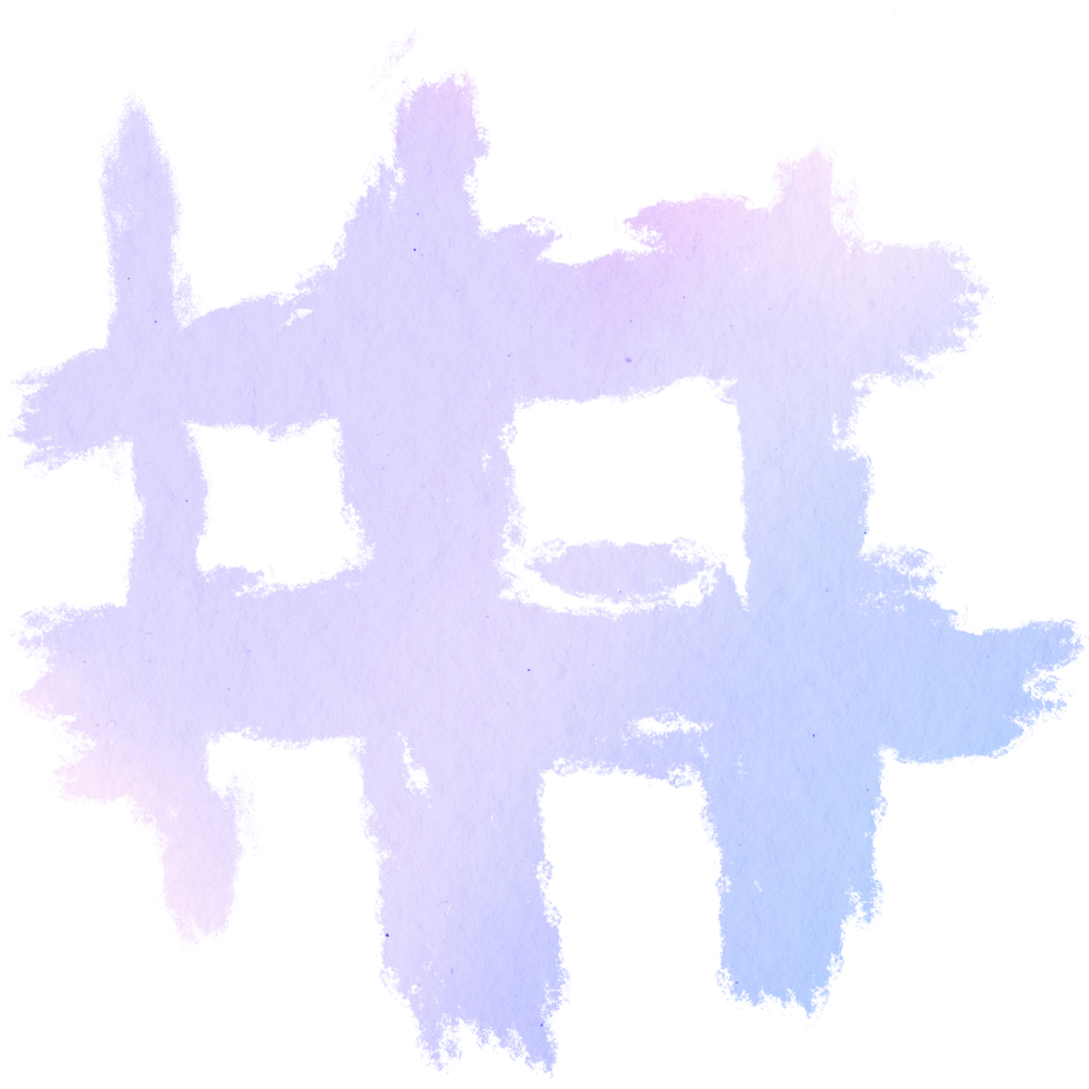 A textured Pastel brush stroke that merges rough grunge elements with soft watercolor washes png