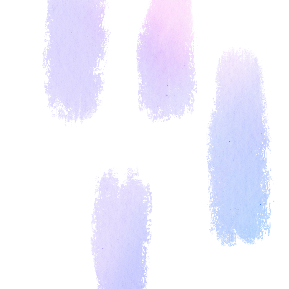 A rugged Pastel stroke with rough textures blending into soft watercolor gradients png