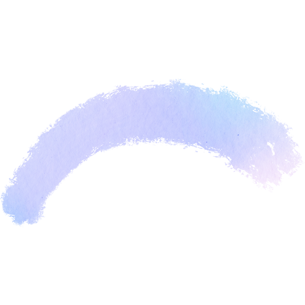A rugged Pastel stroke merging rough textures with smooth watercolor effects png