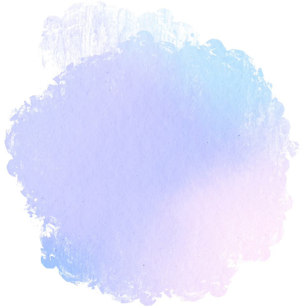 A rough edged Pastel stroke blending grunge textures with soft watercolor tones png