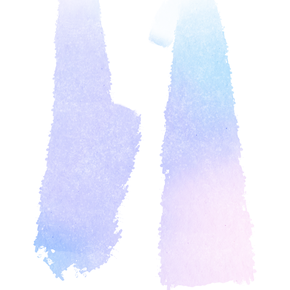 A textured Pastel brush stroke blending gritty elements with smooth watercolor fades png