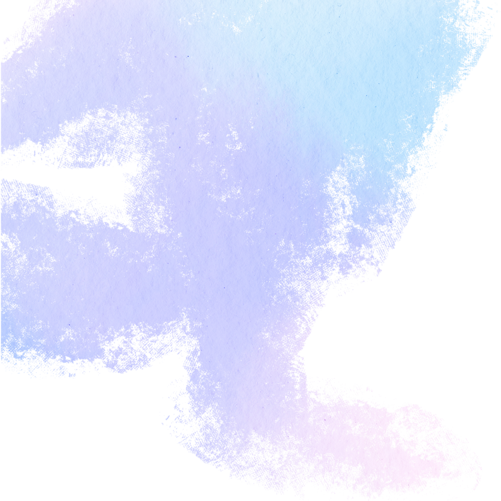 A textured Pastel brush stroke merging rough textures with soft watercolor gradients png
