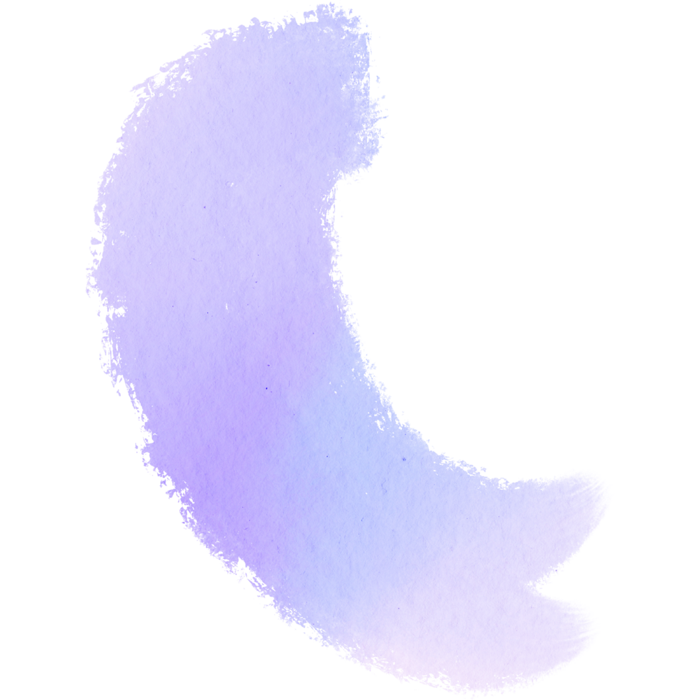 A rough edged Pastel stroke blending rugged textures with smooth watercolor effects png
