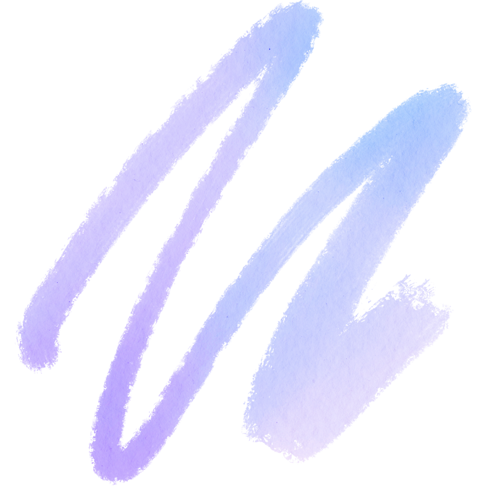 Pastel stroke blending rugged textures with soft watercolor gradients png