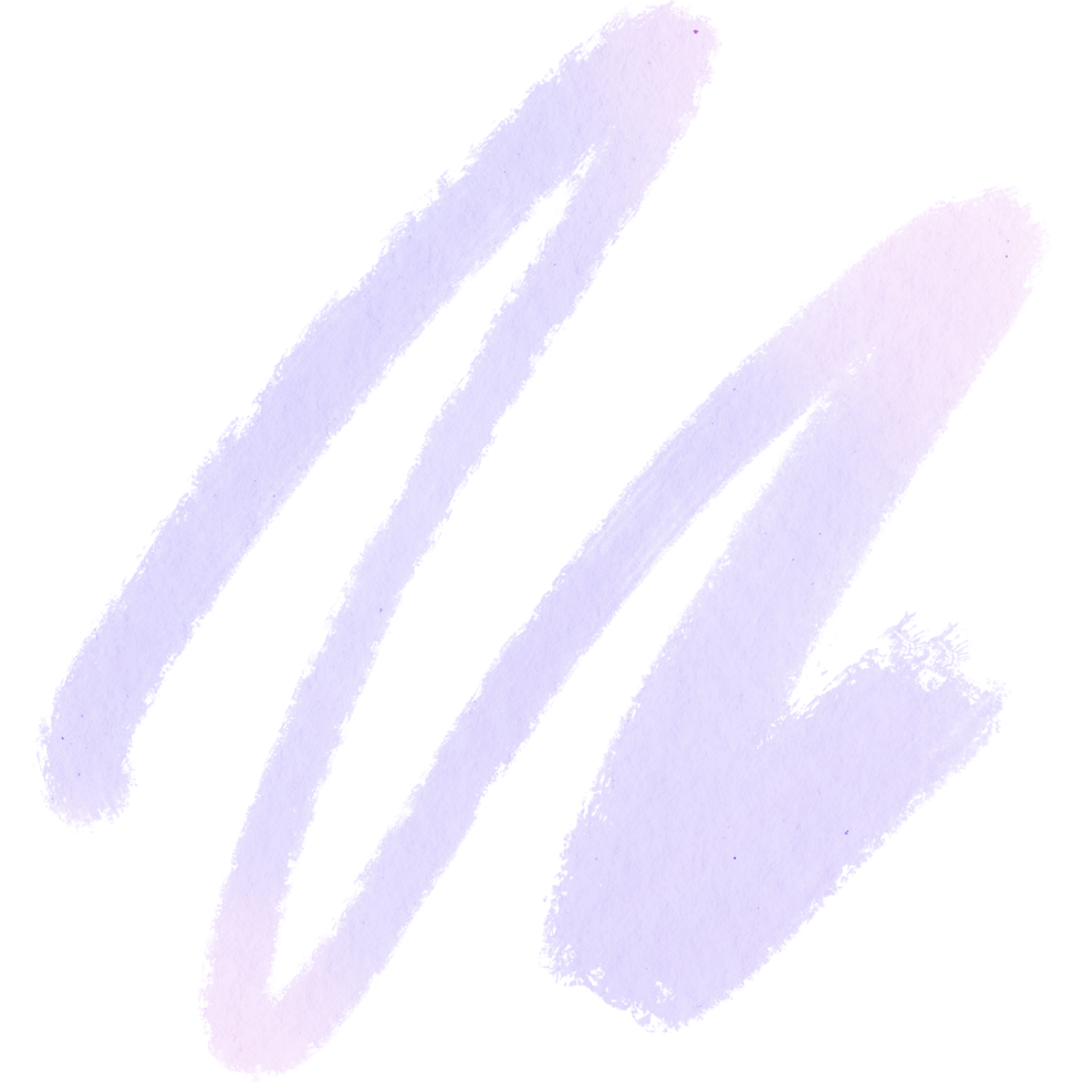 A rough Pastel stroke merging distressed grunge elements with fluid watercolor washes png