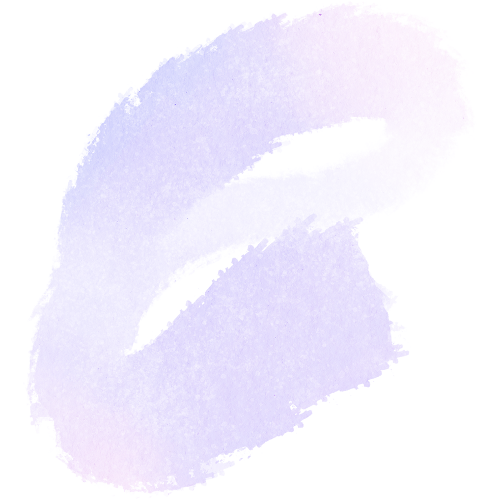 Pastel stroke blending rugged elements with smooth watercolor tones png