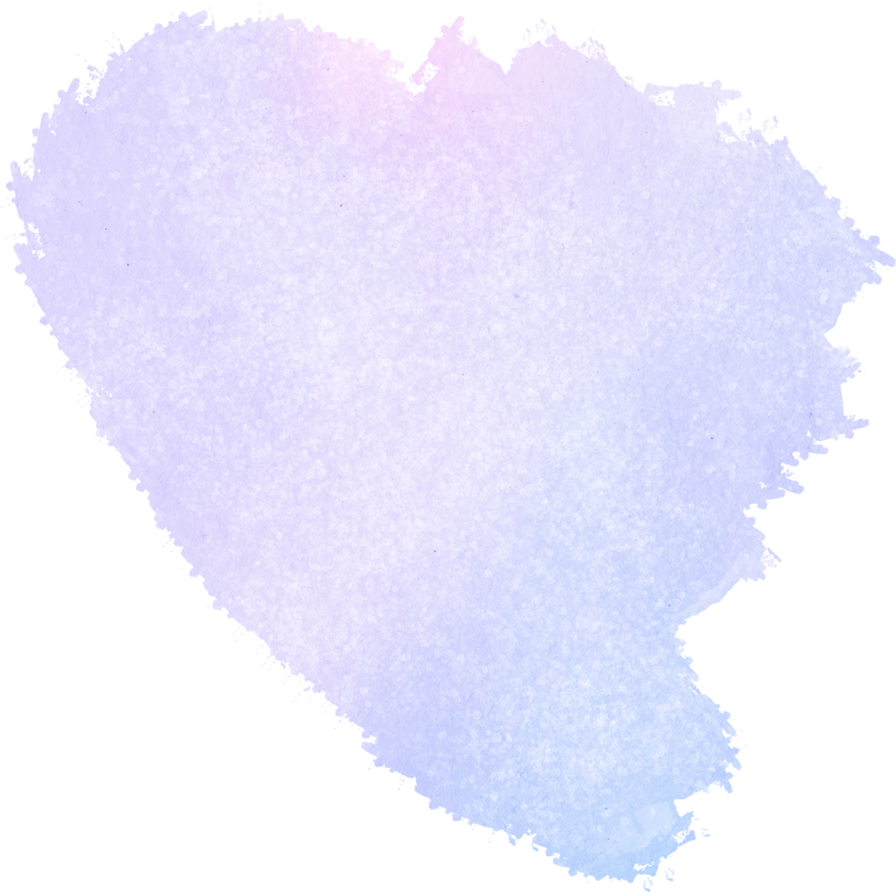 A rough Pastel brush stroke featuring gritty grunge textures blending into gentle watercolor fades png