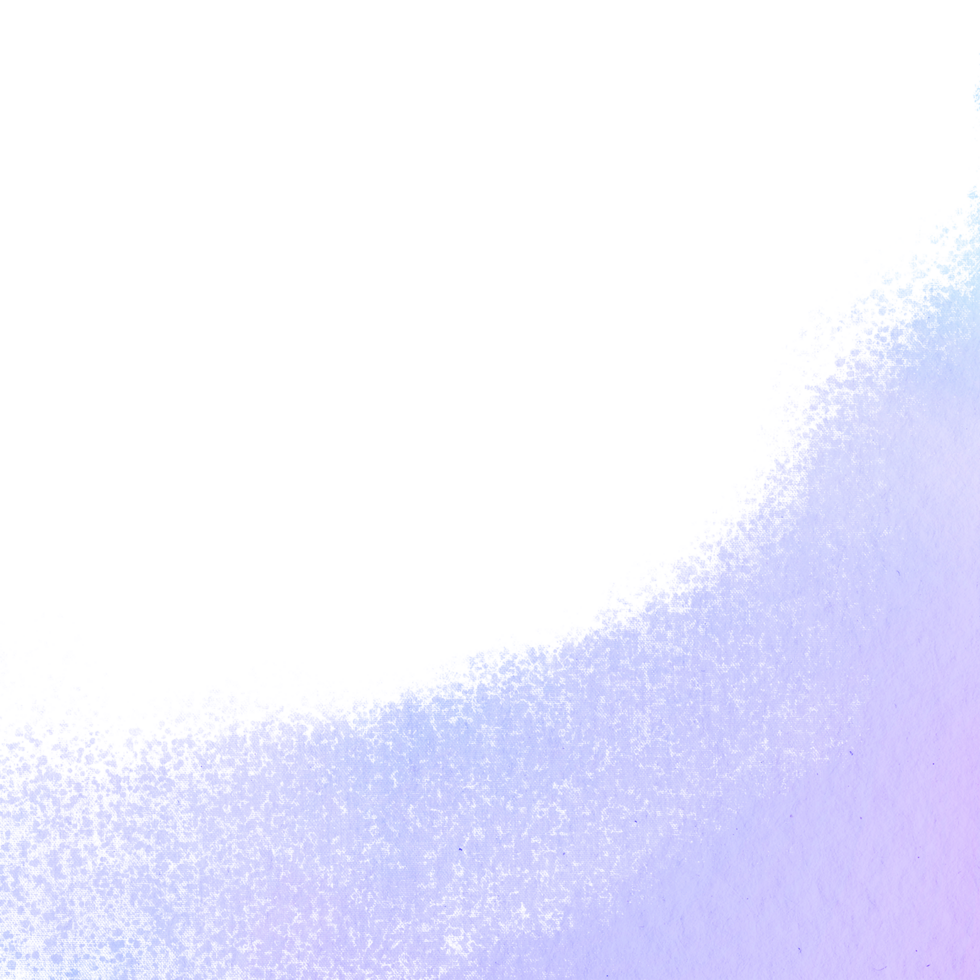 A rough edged Pastel stroke merging grunge elements with gentle watercolor fades png