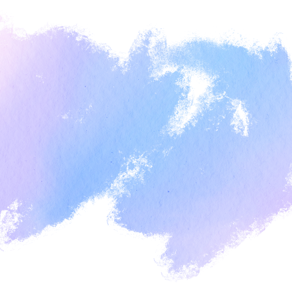 A Pastel brushstroke combining gritty textures with smooth watercolor gradients png