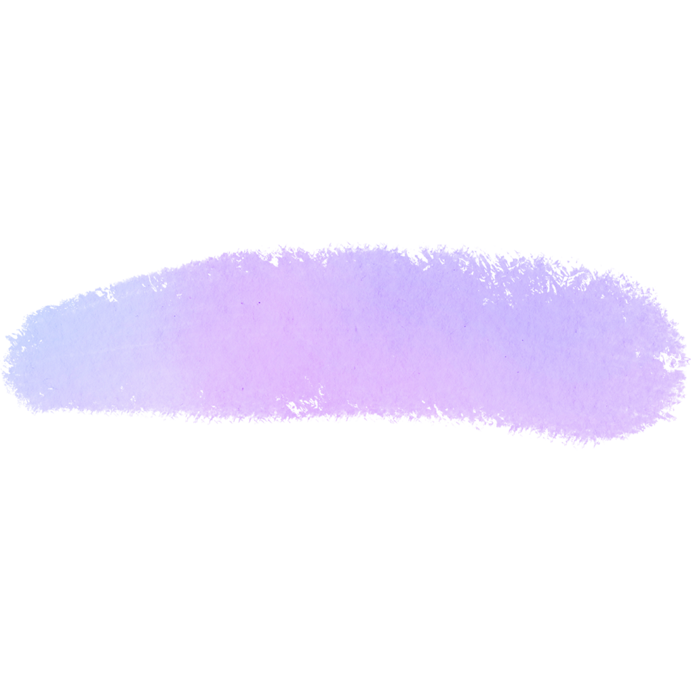 A rough edged Pastel stroke combining grunge textures with smooth watercolor washes png