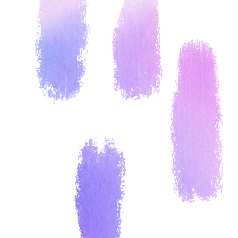 A rugged Pastel stroke merging grunge textures with delicate watercolor fades png