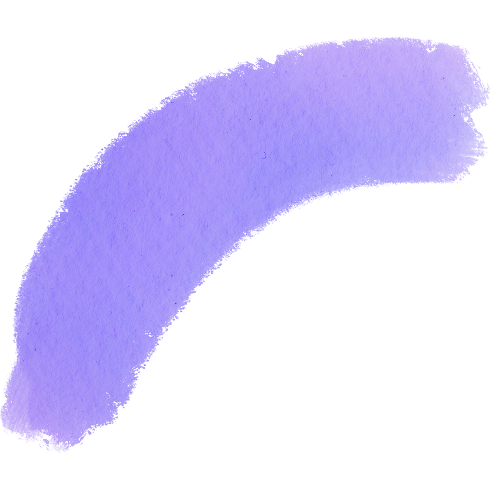 Pastel brush stroke merging rough textures into gentle watercolor gradients png