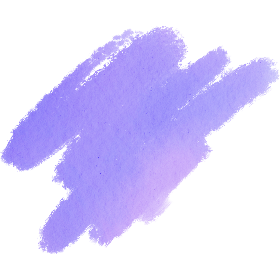 Textured Pastel brush stroke transitioning into smooth watercolor hues png