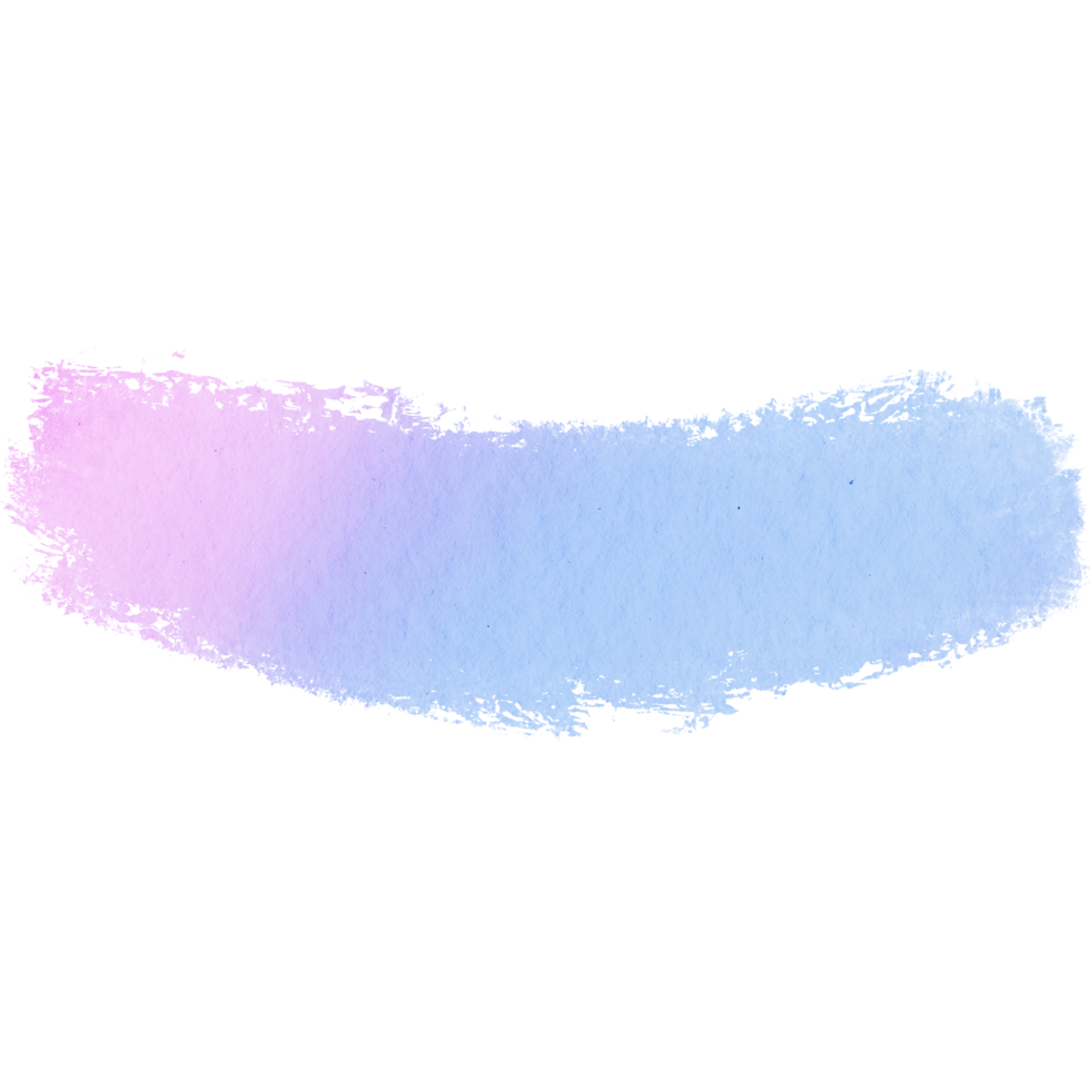 Textured Pastel stroke blending into gentle watercolor washes png