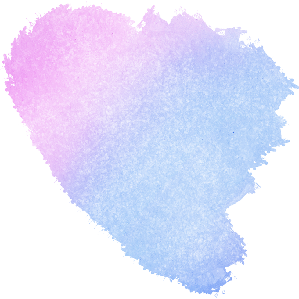 A rough Pastel brushstroke dissolving into delicate watercolor gradients png