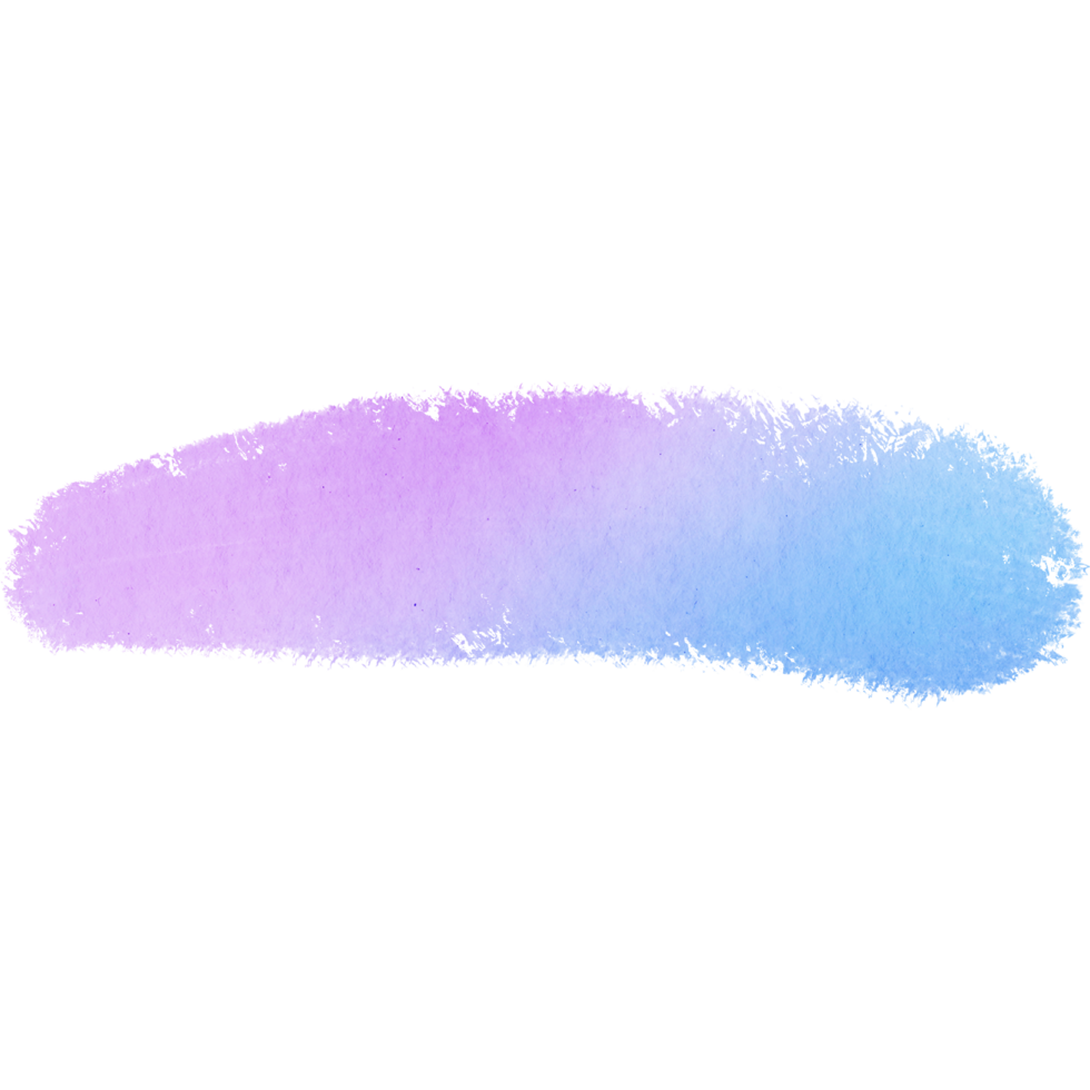 Textured Pastel stroke blending into gentle watercolor shades png