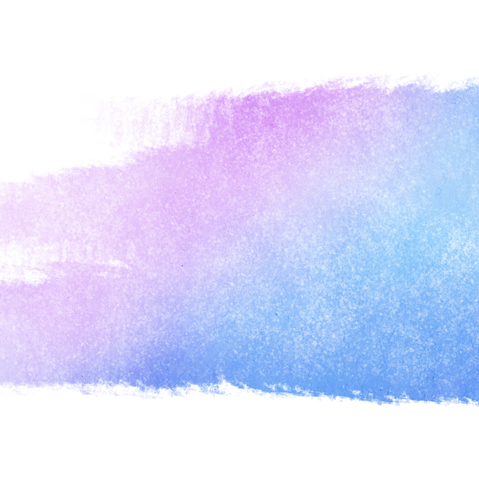 A textured Pastel brush stroke dissolving into soft watercolor tones png