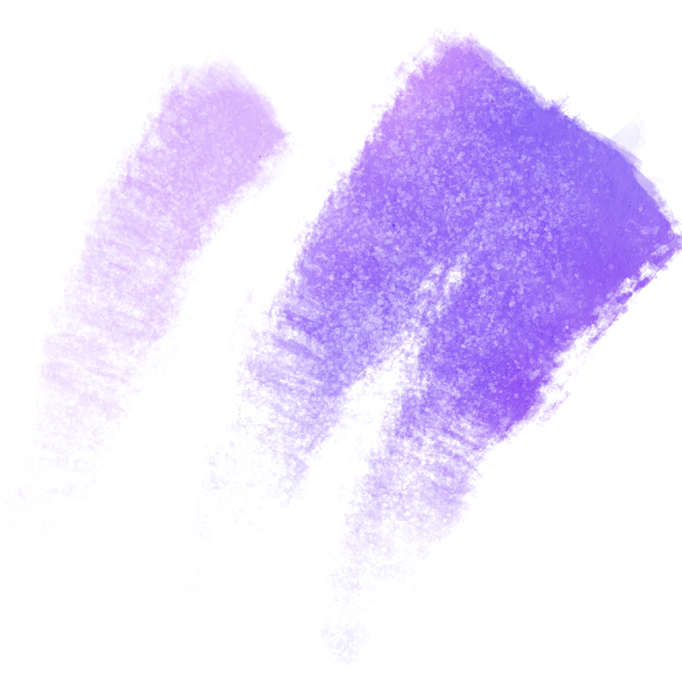 A rugged Pastel stroke dissolving into gentle watercolor hues png