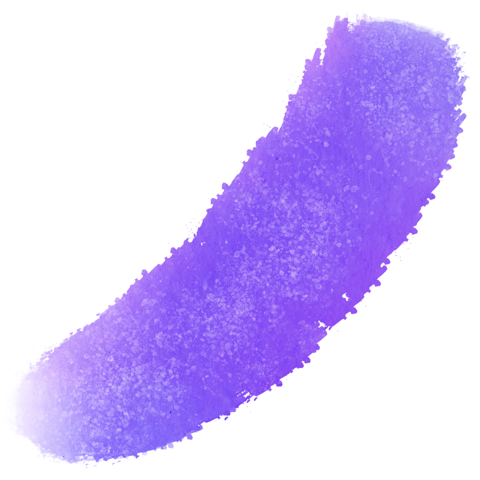 Pastel brush stroke transitioning from gritty textures into soft watercolor gradients png