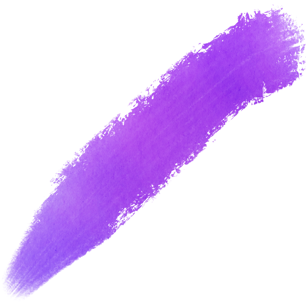 Pastel brush stroke shifting from rugged texture to smooth watercolor tones png
