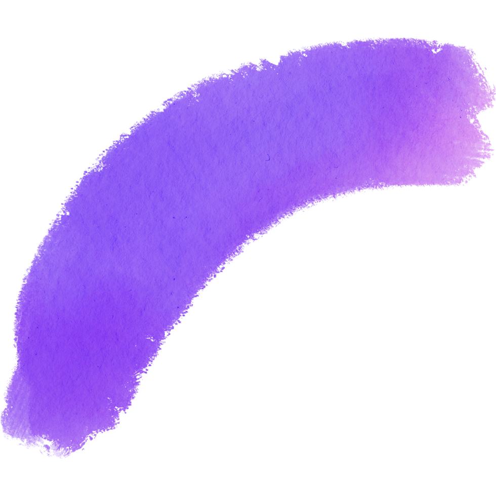 A textured Pastel stroke dissolving into fluid watercolor gradients png