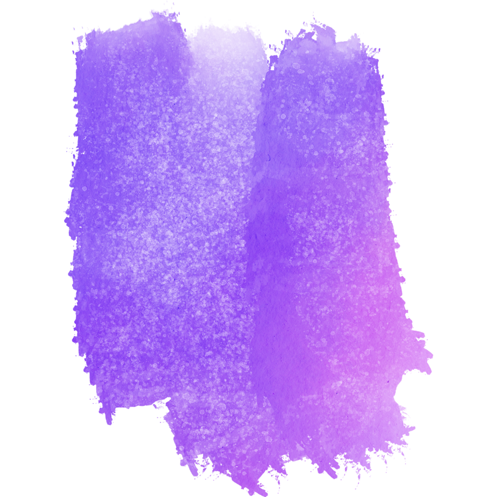 Textured Pastel stroke dissolving into smooth watercolor gradients png
