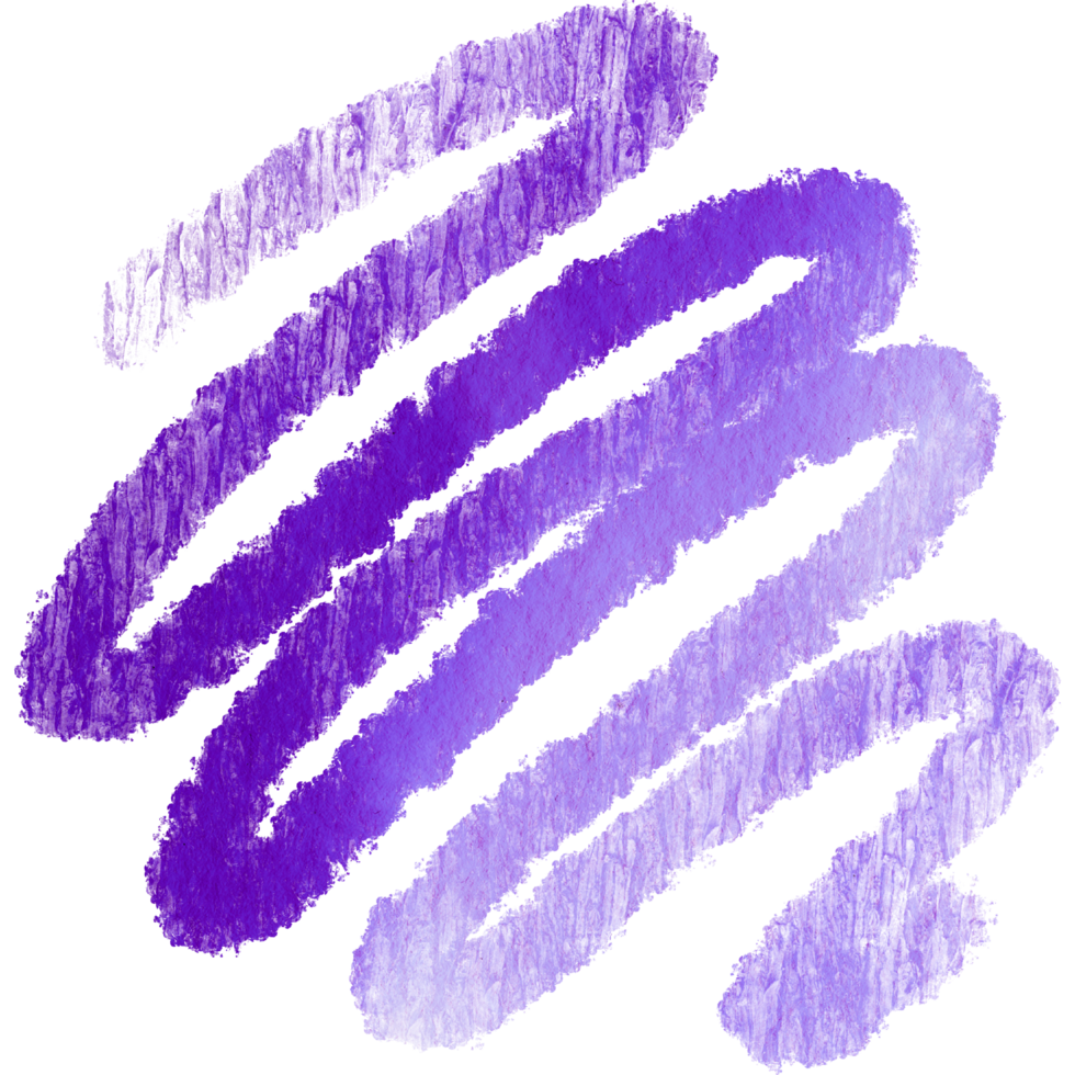 A faded Purple brush stroke with grunge textures and a soft watercolor effect png
