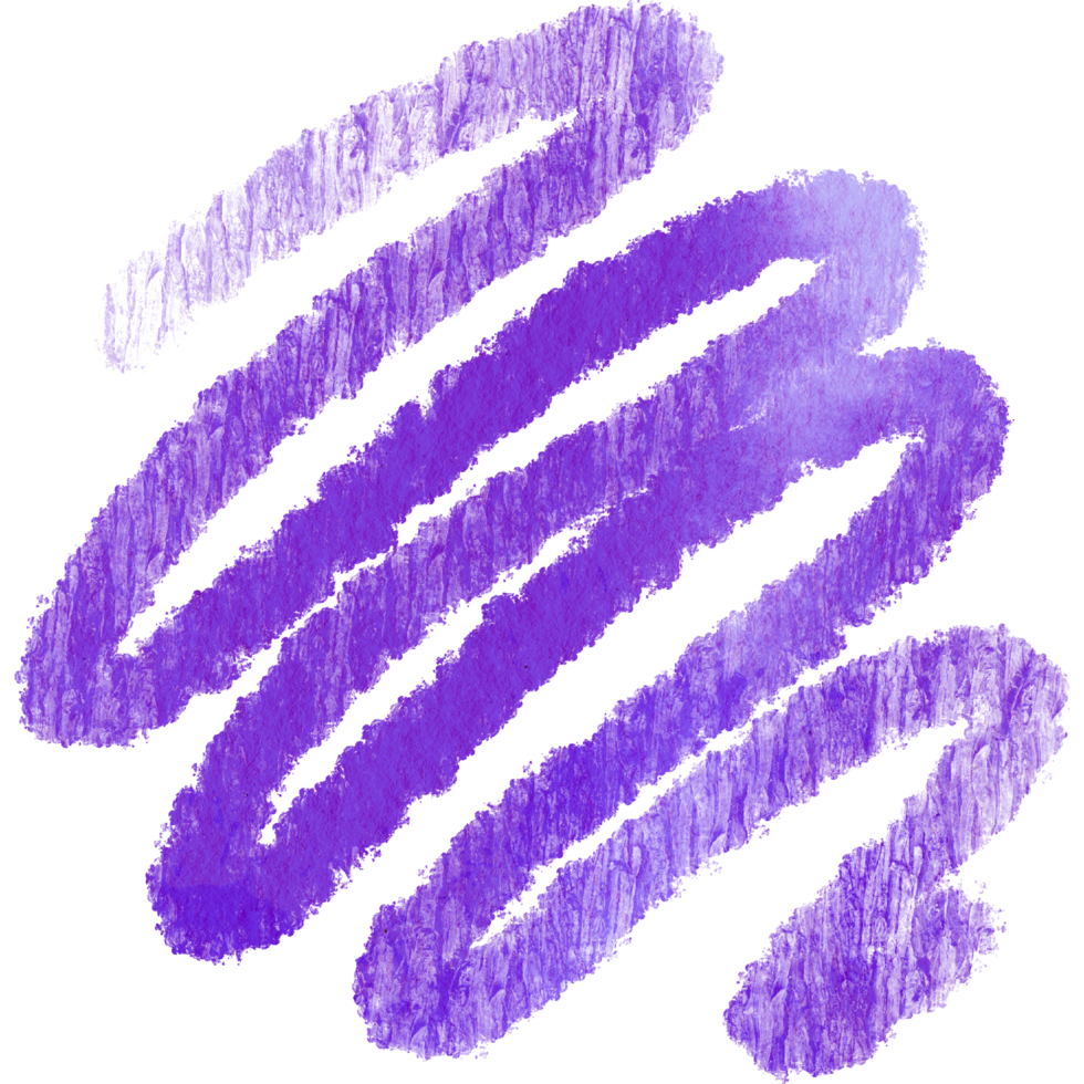 A striking Purple brush stroke with raw grunge textures and a soft watercolor effect png