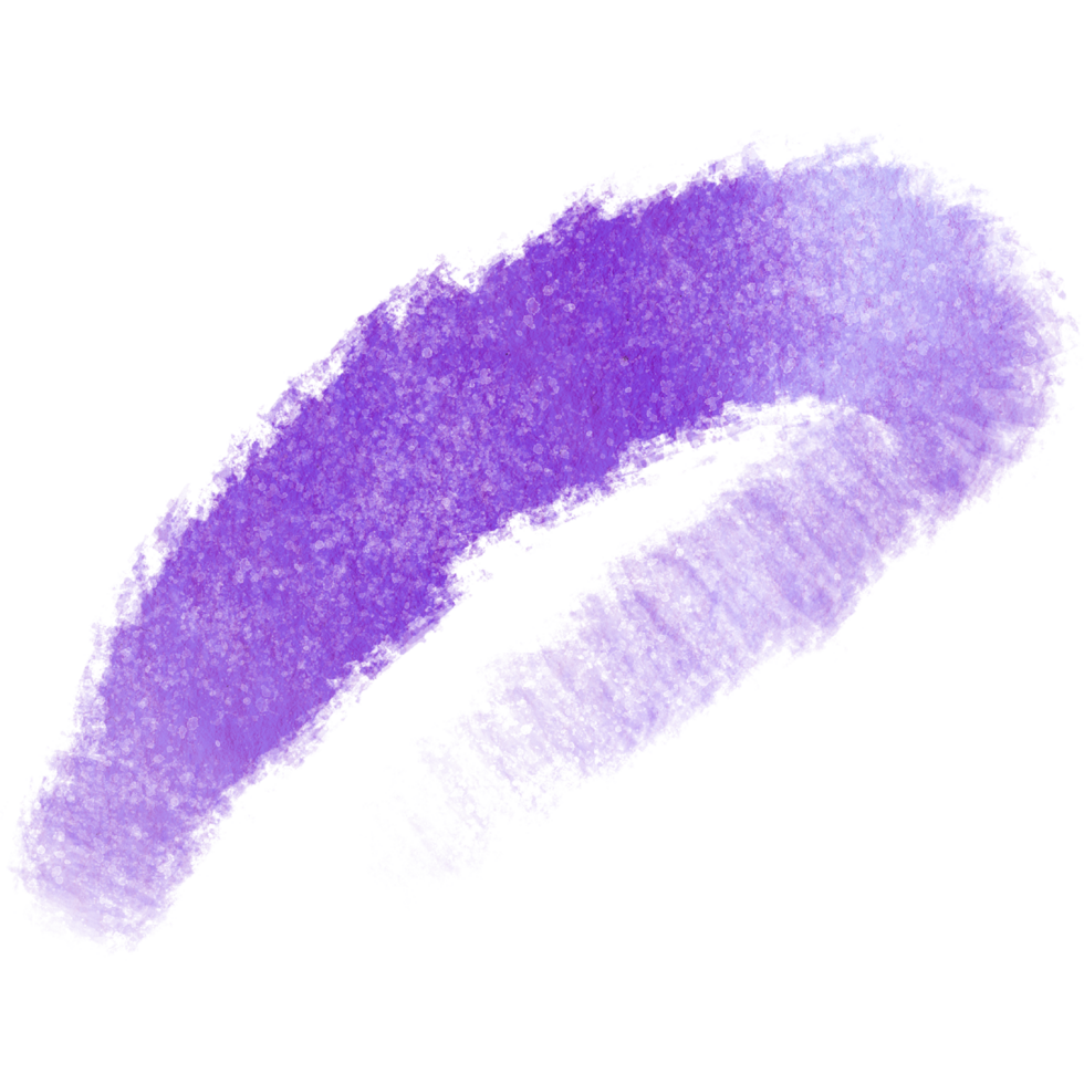 A textured Purple brush stroke with rugged grunge edges and a smooth watercolor wash png