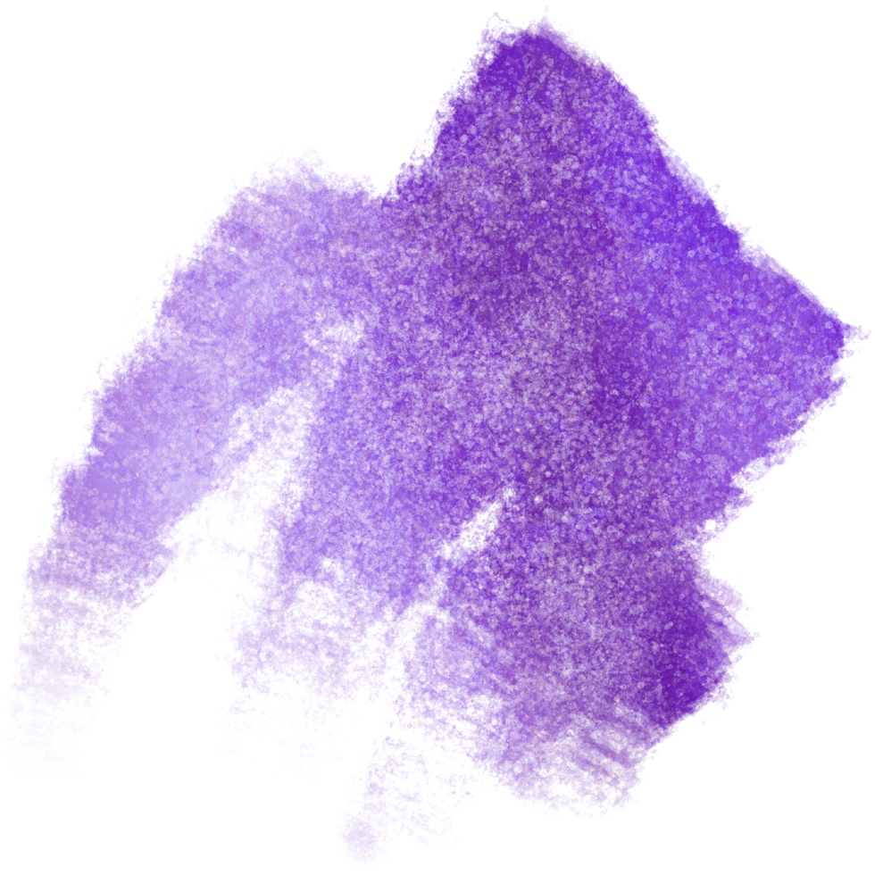 Purple brush stroke with rough textures and smooth blending png