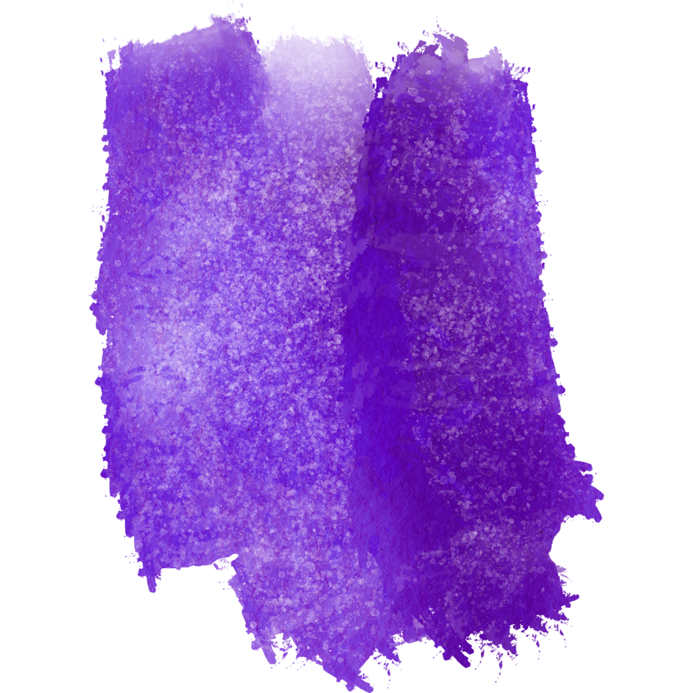 Purple brush stroke with rugged edges and smooth blending png