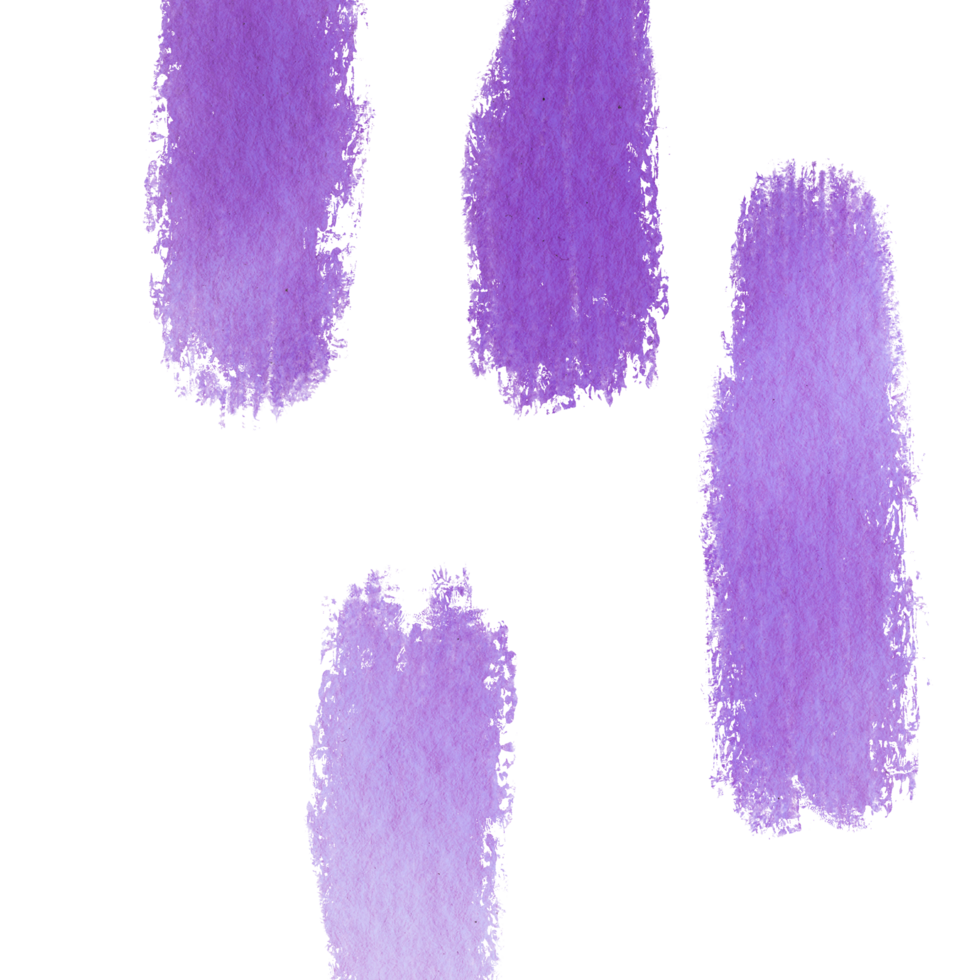 uma deslumbrante roxa aguarela acidente vascular encefálico com texturizado áspero grunge termina png