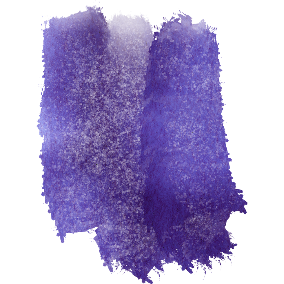 Beautiful Purple watercolor strokes blending softly into rugged grunge textures png