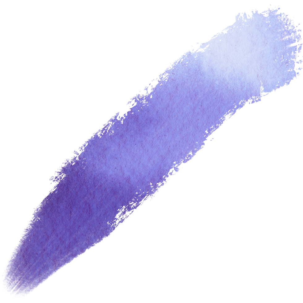 Soft Purple watercolor brush strokes merging into textured raw grunge finishes png