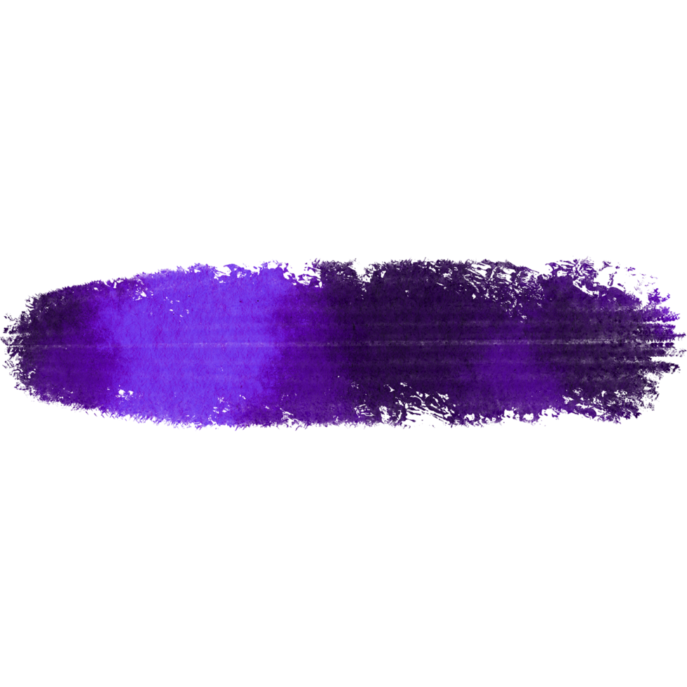 A rugged Purple stroke with distressed textures and a soft watercolor effect png