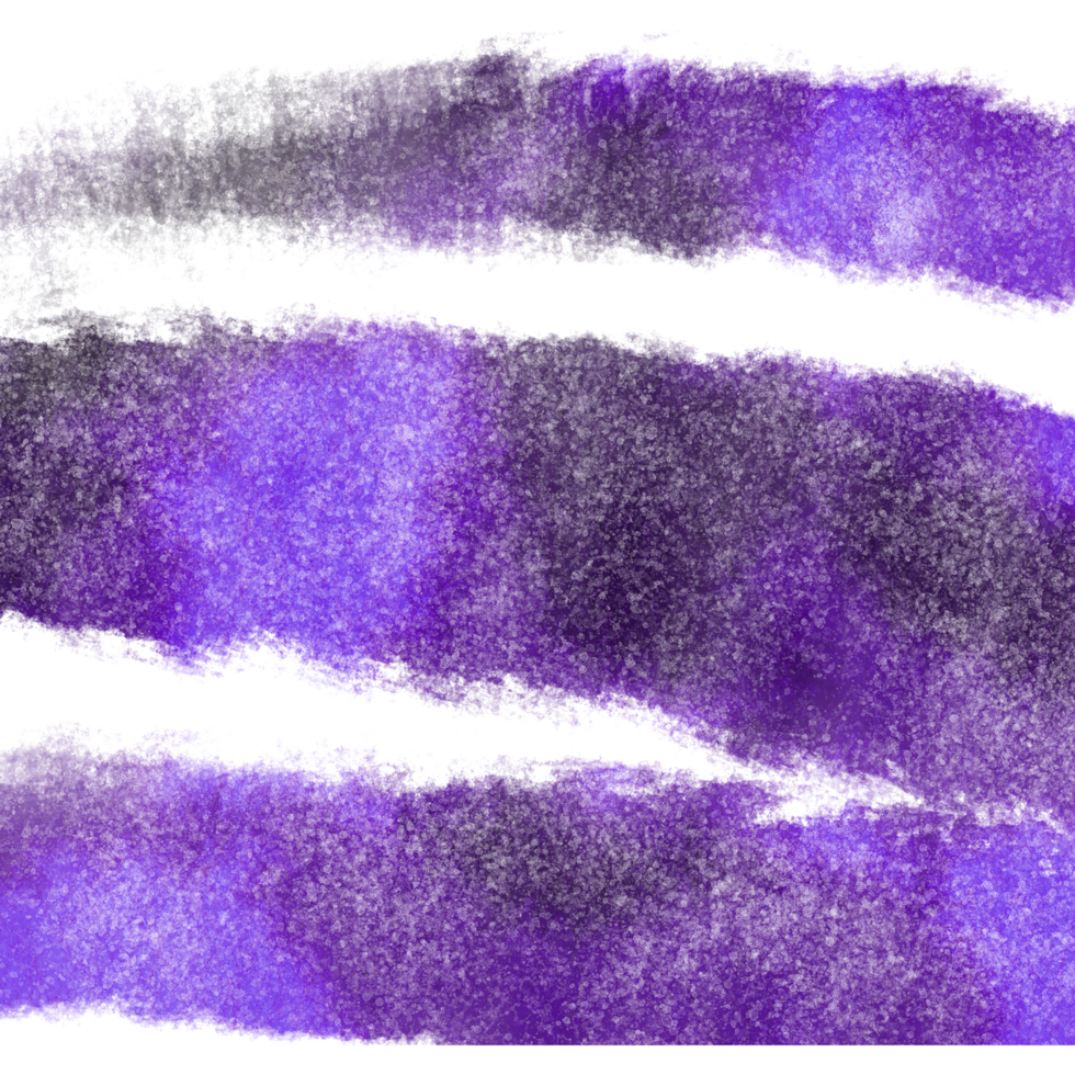 A textured Purple stroke with rugged grunge elements and soft watercolor transitions png