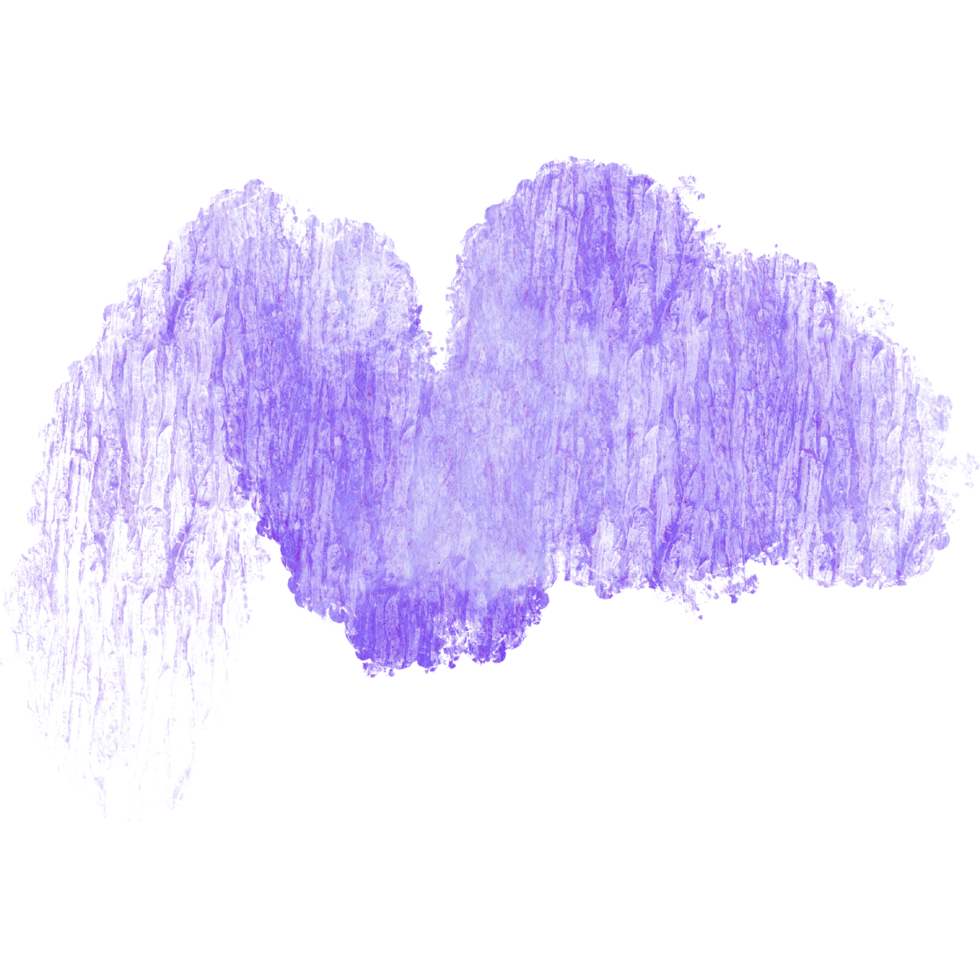 Purple brush stroke blending rough textures with seamless watercolor blending png