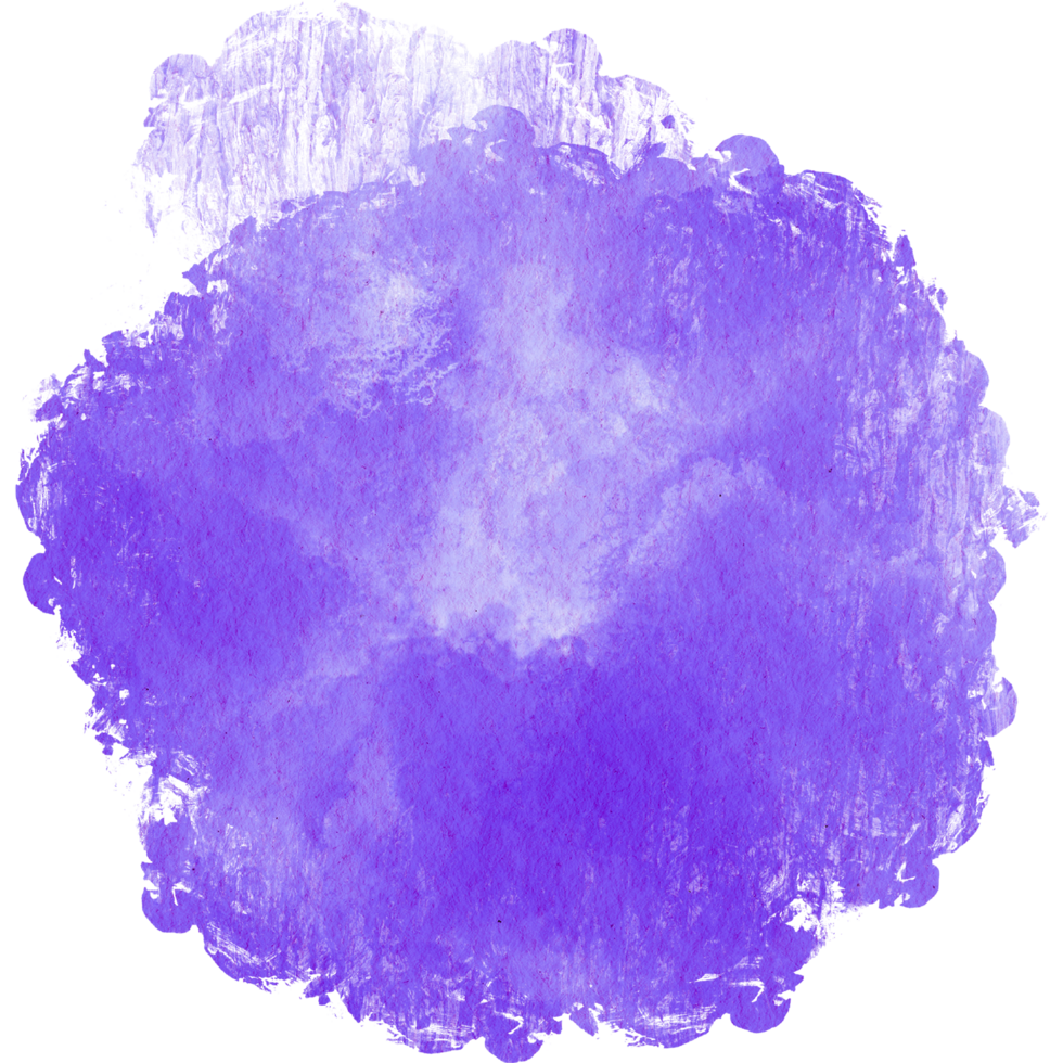 A rugged Purple stroke blending grunge textures with soft watercolor blending png