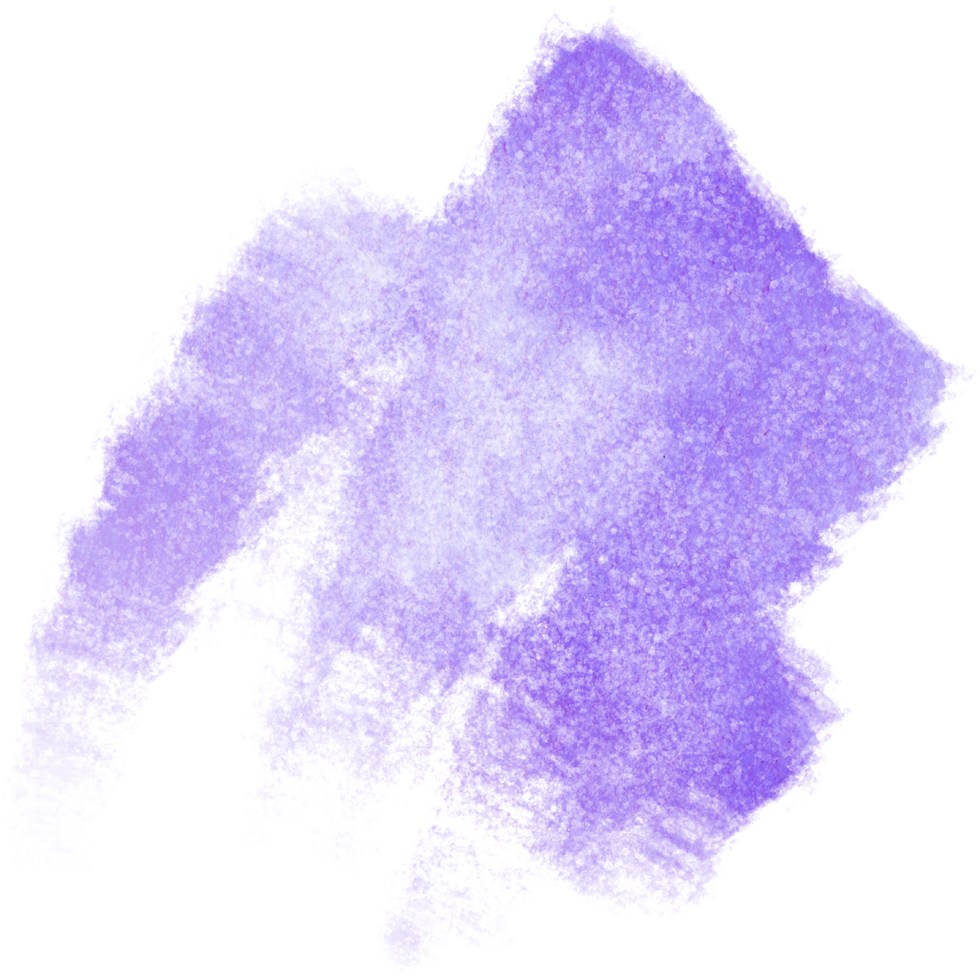 A rugged Purple stroke blending gritty grunge textures with seamless watercolor blending png