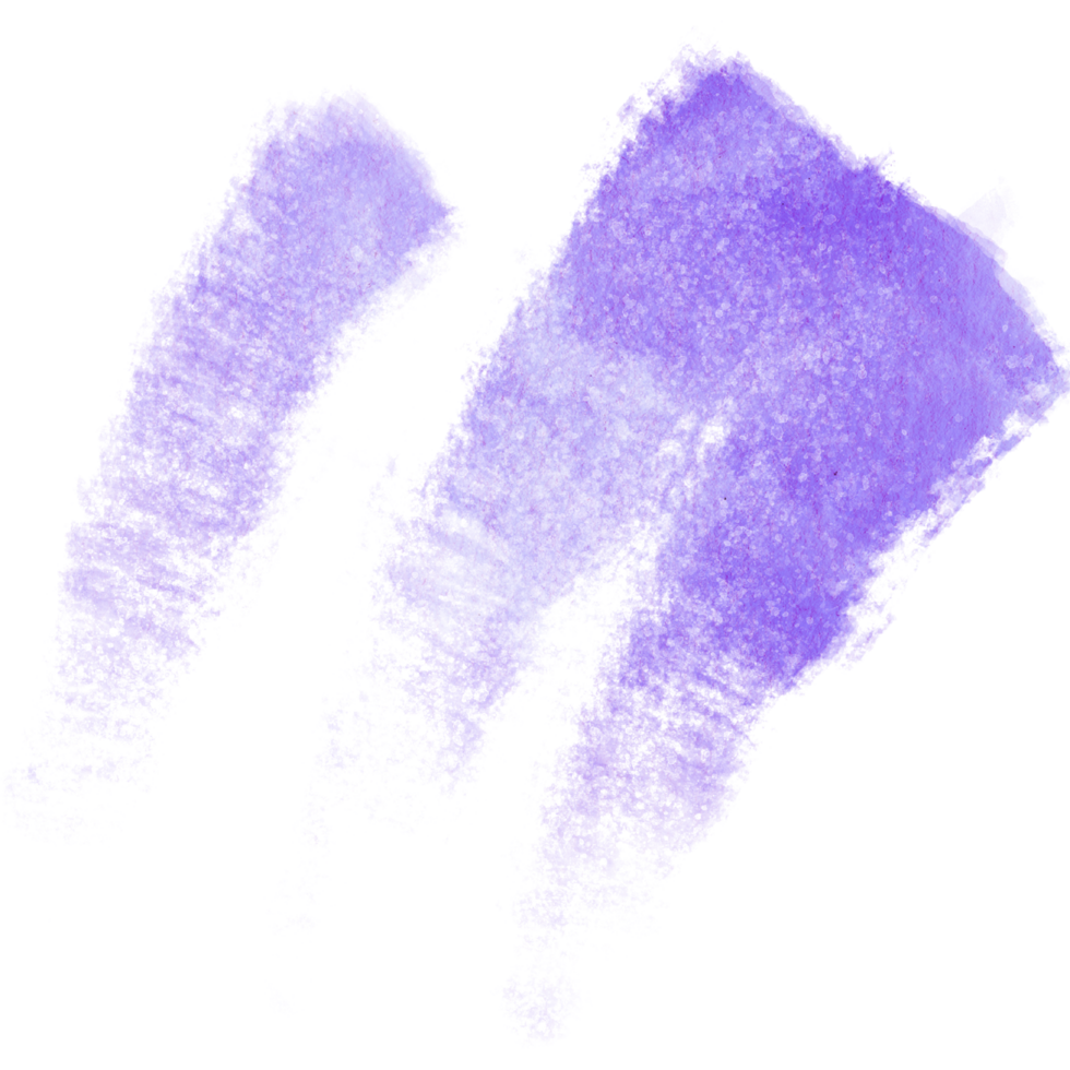 Purple brush stroke blending grunge textures with soft watercolor tones png