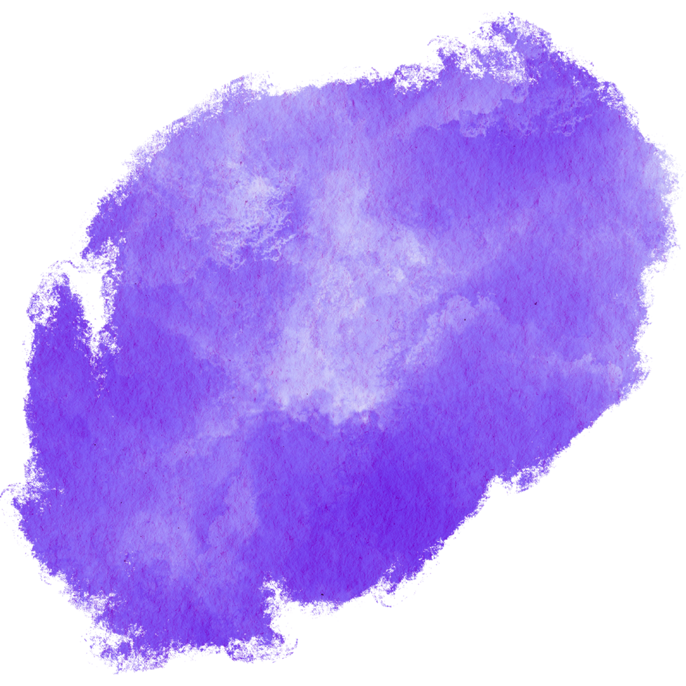 A rough Purple stroke seamlessly blending grunge textures with soft watercolor gradients png
