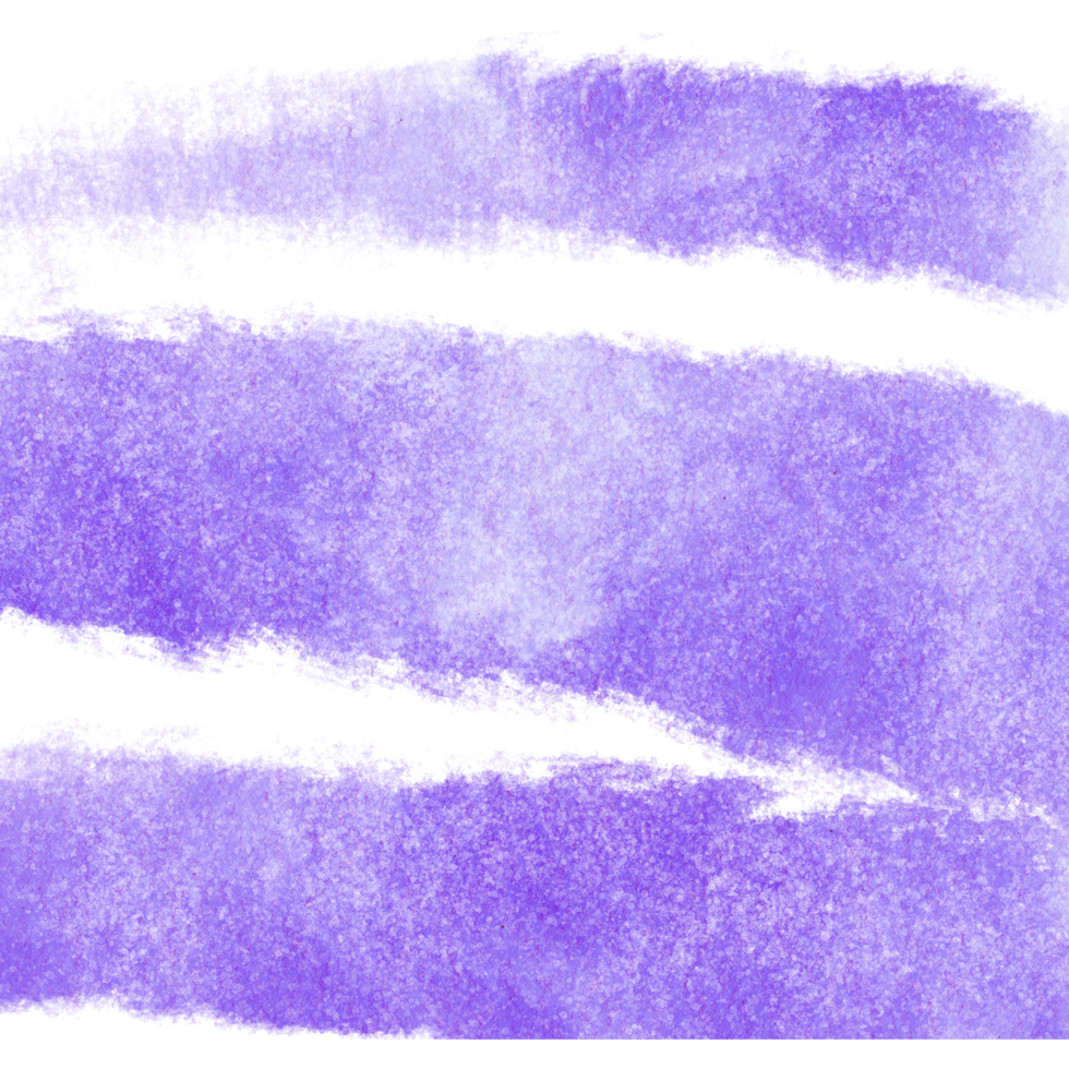 A distressed Purple stroke blending rough grunge textures with soft watercolor tones png