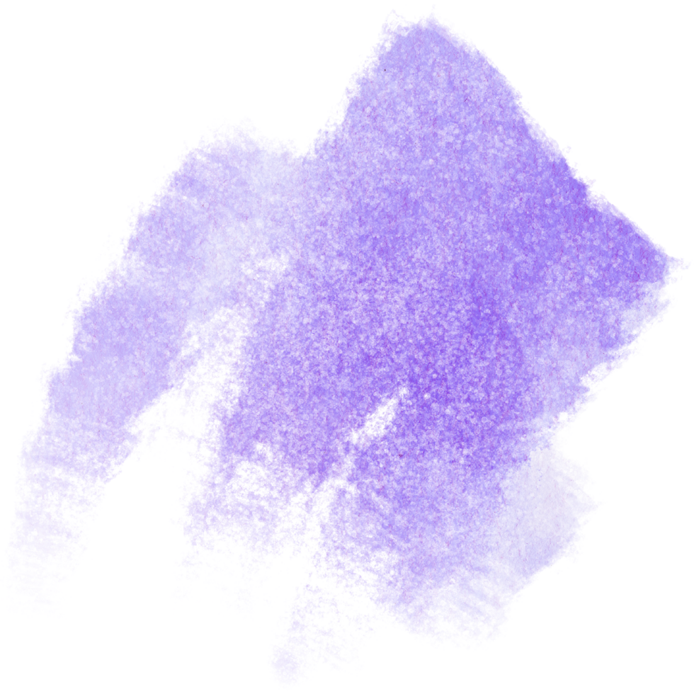A textured Purple brush stroke blending rugged elements with soft watercolor washes png